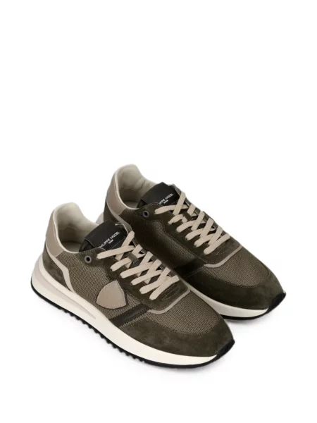 Sneakerși Philippe Model Paris cu autograf verde