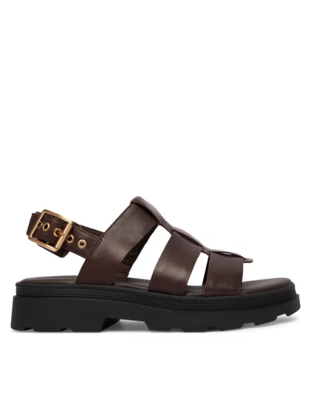 Sandály Clarks hnědé