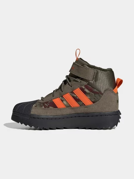 Adidas Originals обувки за деца SUPERSTAR WINTER TREK зелено