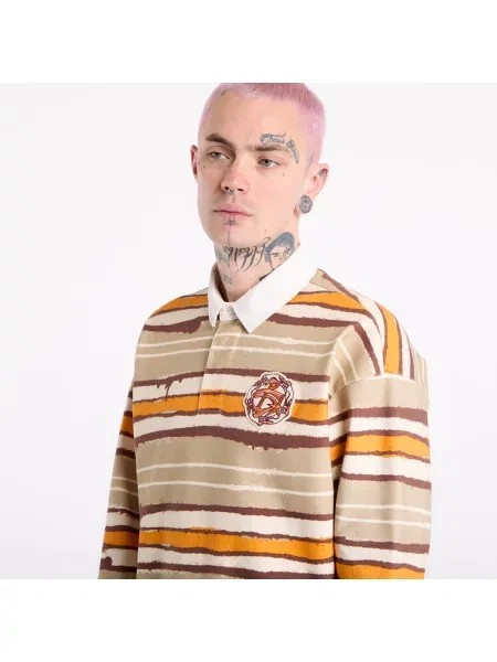 Тениска Napapijri Long-Sleeved Polo Shirt PDF Multicolour SNO S