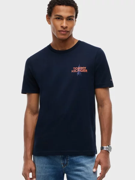Футболка Tommy Hilfiger синяя