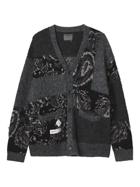 Cardigan Musium Div. cu decolteu în V negru