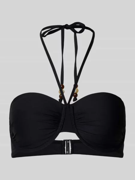 Góra od bikini z zamknięciem na klamrę Marc O'polo czarne