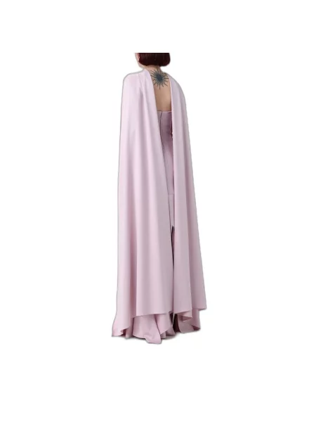 Sukienka maxi Solace London różowa