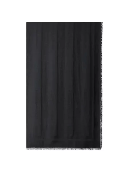 Fular Elisabetta Franchi cu franjuri negru