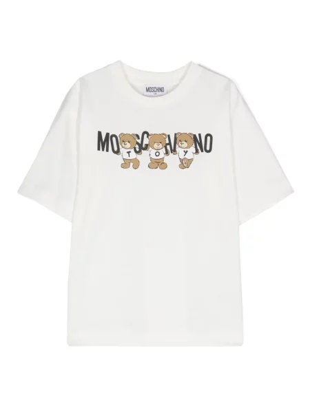 Koszulka dziecięca Moschino biała