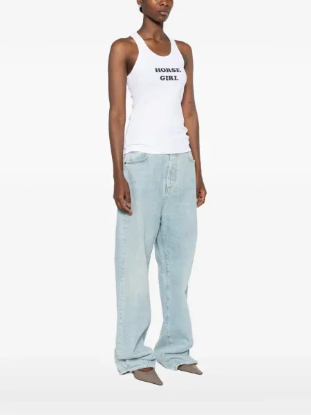 Top Stella Mccartney tricotate alb