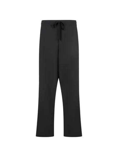 Pantaloni Fear Of God Essentials de mătase cu cordon negru
