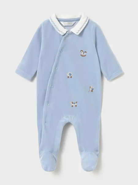 Mayoral Newborn kombinezon za bebe s pamukom plava