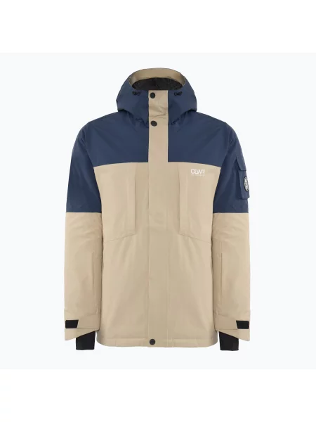 Мъжко яке за сноуборд Colourwear Eagle sand бежово