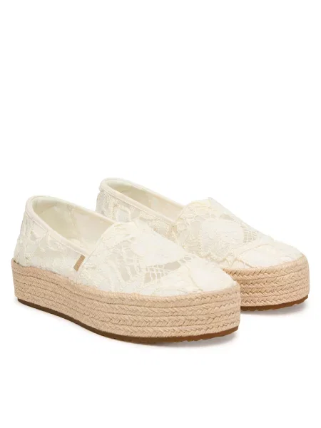 Espadrilky Toms Valencia béžová
