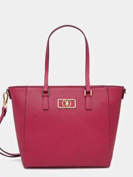 Чанта U.S. Polo Assn. Jones розово