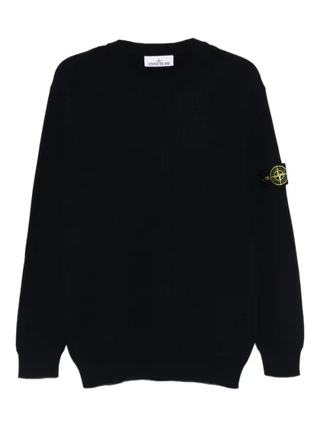 Pulover Stone Island cu strasuri albastru
