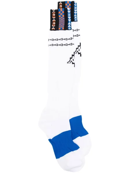 Κάλτσες Marcelo Burlon County Of Milan κομμένο λευκό