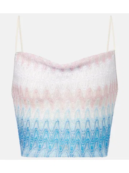 Cropp top Missoni roz