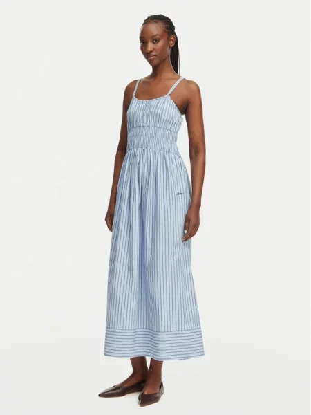 BOSS Літня сукня C Diplyn Світло-синій синя