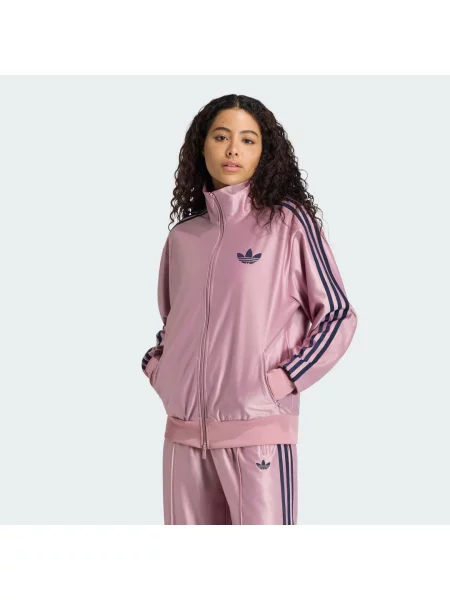 BLUZA DRESOWA FIREBIRD O LUŹNYM KROJU Z METALICZNYM WYKOŃCZENIEM