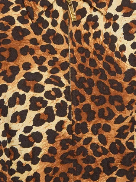 Sacou Max Mara cu imagine cu model leopard