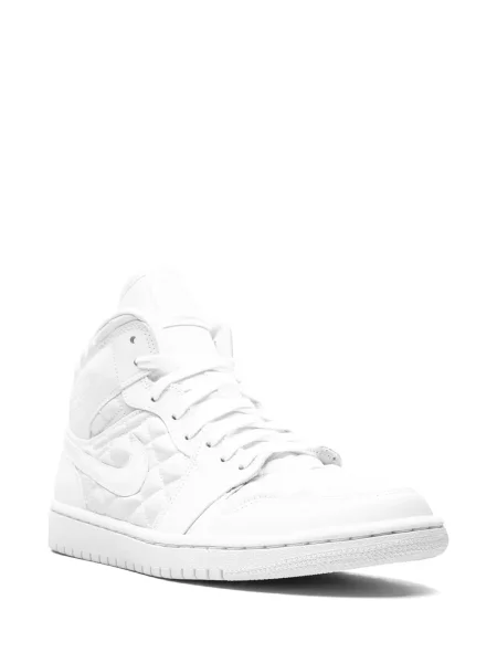 Sportbačiai Jordan Air Jordan 1 dygsniuotas balta
