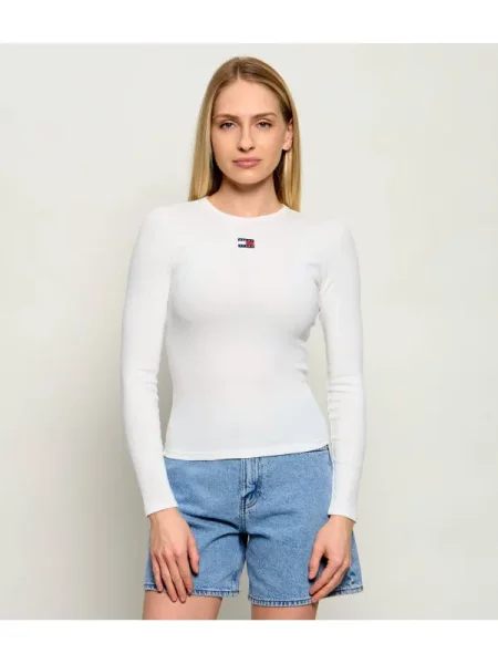 Tommy Jeans Bluză alb