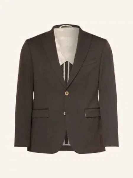 Paul Marynarka Garniturowa O Kroju Slim Fit braun brązowa