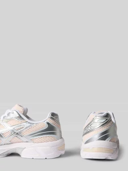 Sneakersy z detal z logo Asics białe