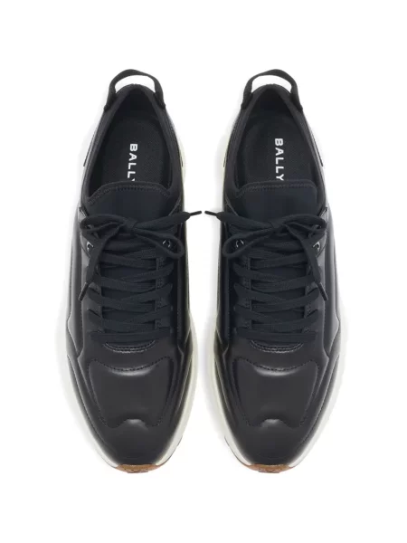 Sneakerși Bally din piele negru