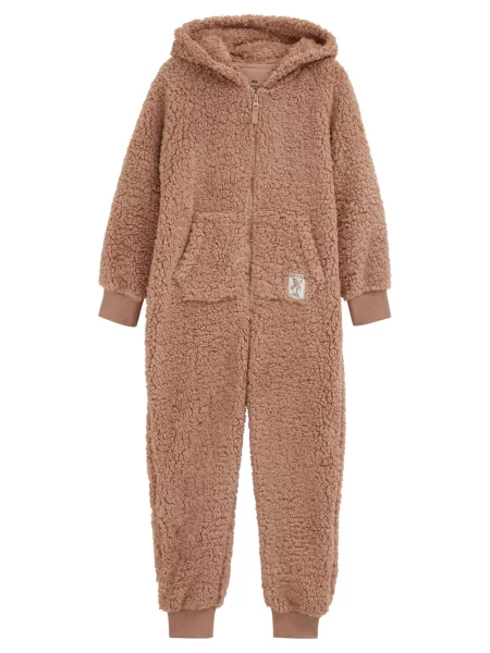 WE Fashion Pijamale mokka maro