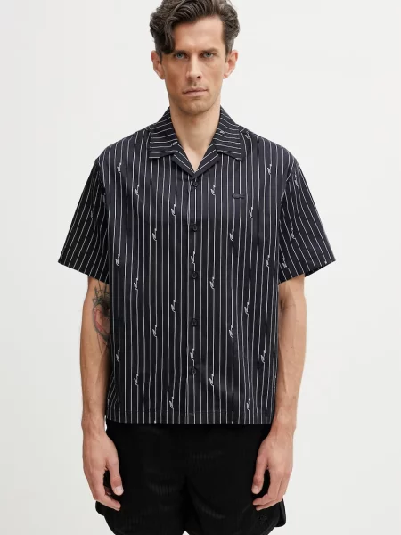 Lacoste Cămașă din bărbați negru