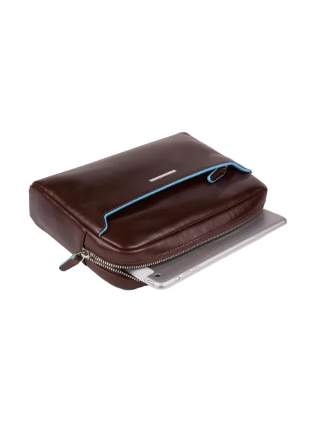 Torba Piquadro skórzana brązowa