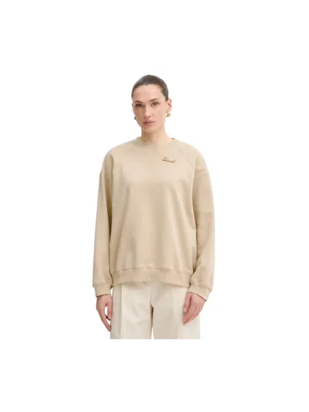 Bluza Twinset z logo beżowa