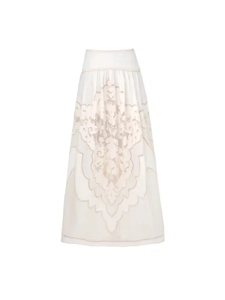 Maksi spódnica maxi Zimmermann beżowa