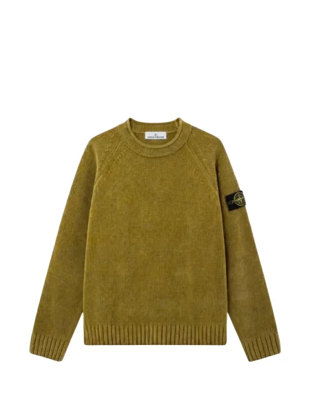 Pulover Stone Island cu strasuri verde