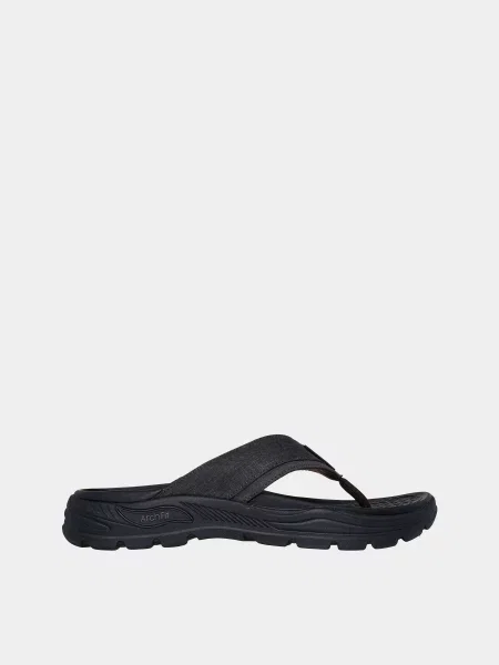 В'єтнамки Skechers текстиль чорний
