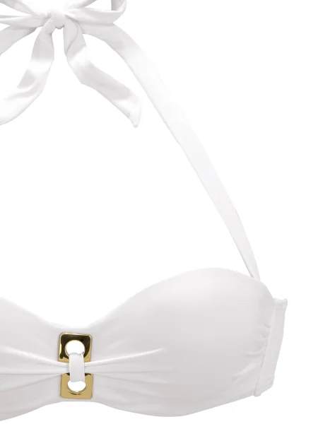 LASCANA Costum de baie două piese alb