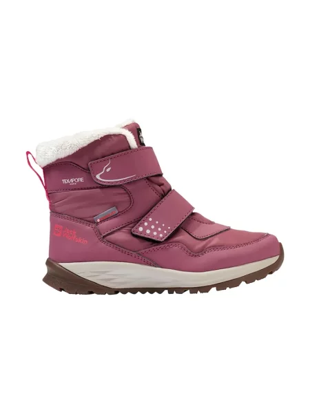 Jack Wolfskin Snehule Polar Bear-g Texapore Mid Vc Ružová fialová