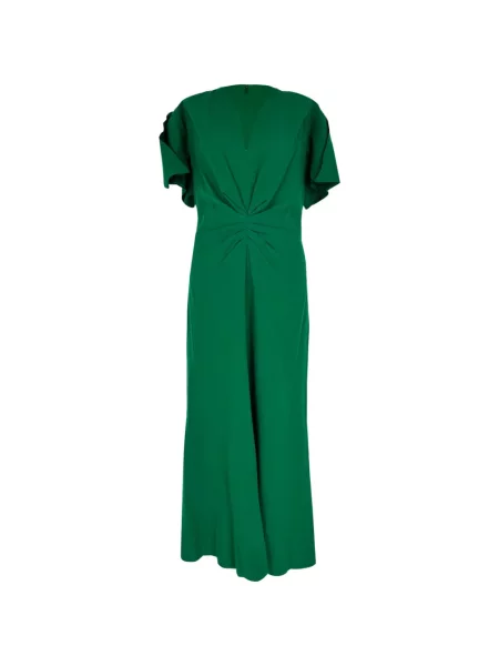Rochie midi Victoria Beckham verde