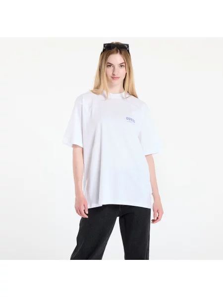 T-shirt GUESS Cc Ss Monochrome Graphic Tee White XS biała