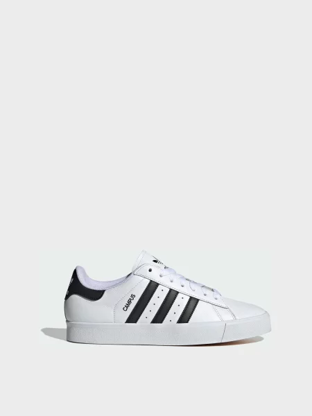 Жіночі Кеди низькі adidas Campus комбінований верх білий