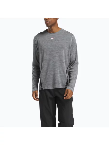 Лонгслів для тренувань Reebok Id Train Energy Tech Tee grey 1 сірий