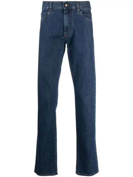 Pantaloni Canali cu autograf albastru