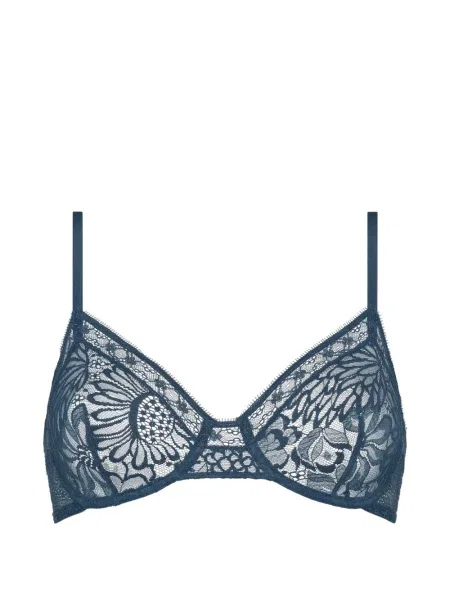 Sutien Eres din dantelă albastru