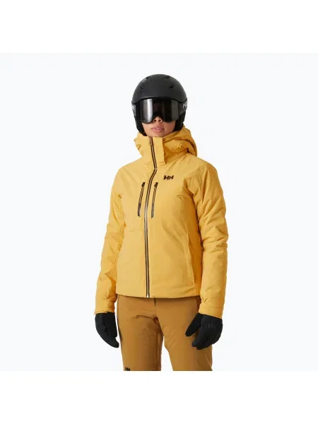 Geacă de schi damă Helly Hansen Alphelia Lifaloft sand