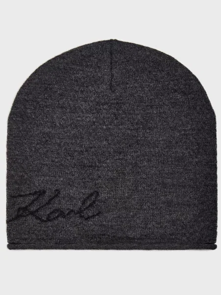Шапка Karl Lagerfeld сіра