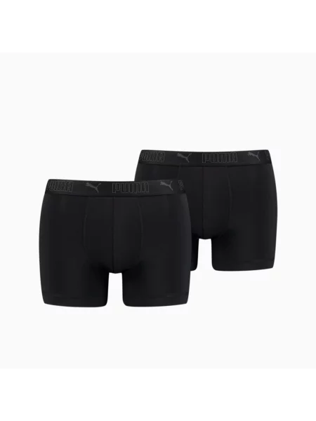 PUMA Sport dwupak Bokserki Z Mikrofibry czarny