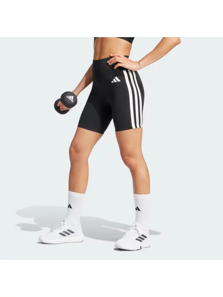 Krótkie legginsy Optime Essentials białe