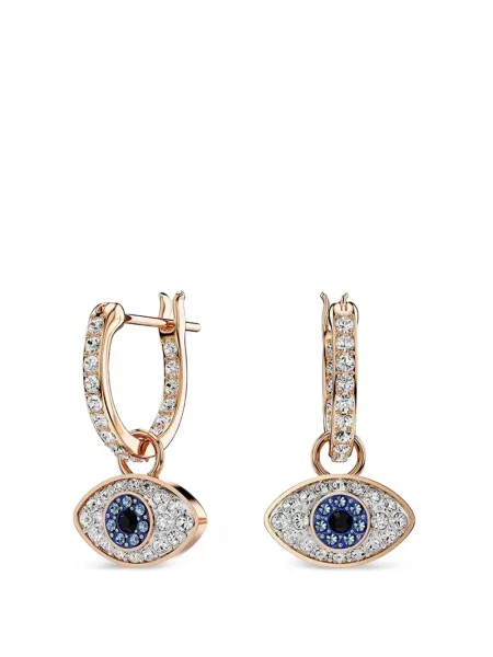 Auskarai Swarovski rožinė
