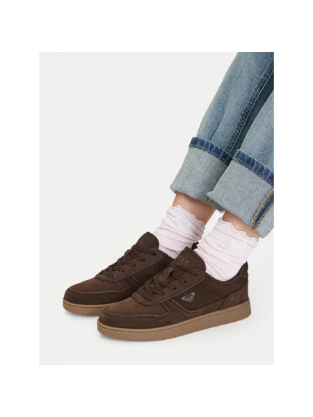Sneakersy Roxy brązowe