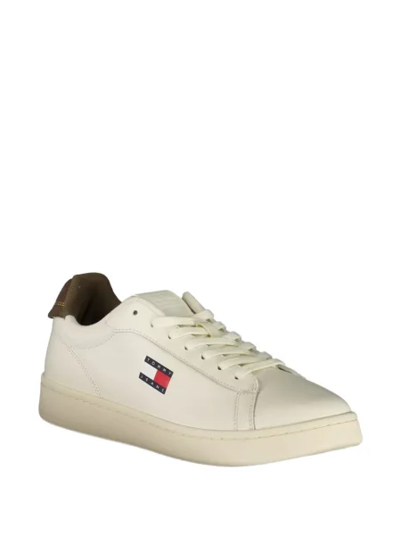 Sneakerși Tommy Hilfiger din piele cu autograf