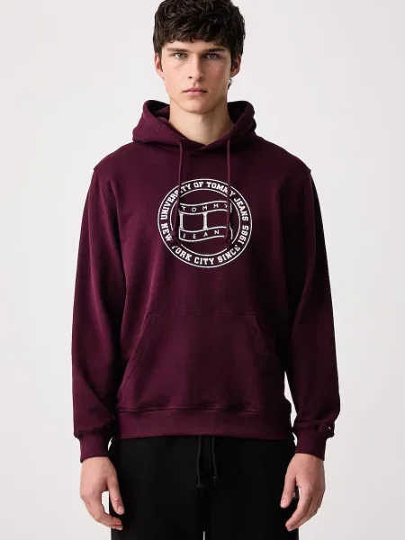 Tommy Jeans hanorac cu glugă pentru bărbați din
